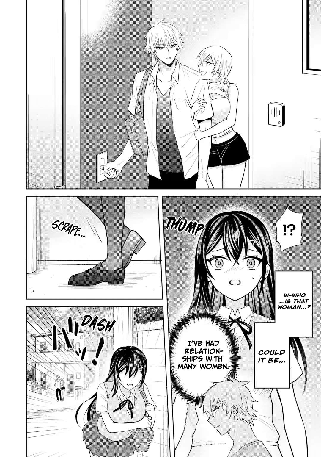 I was Reincarnated as the Scumbag from a Netorare Manga, But the Heroine is Coming on to Me, Chapter 4 image 02